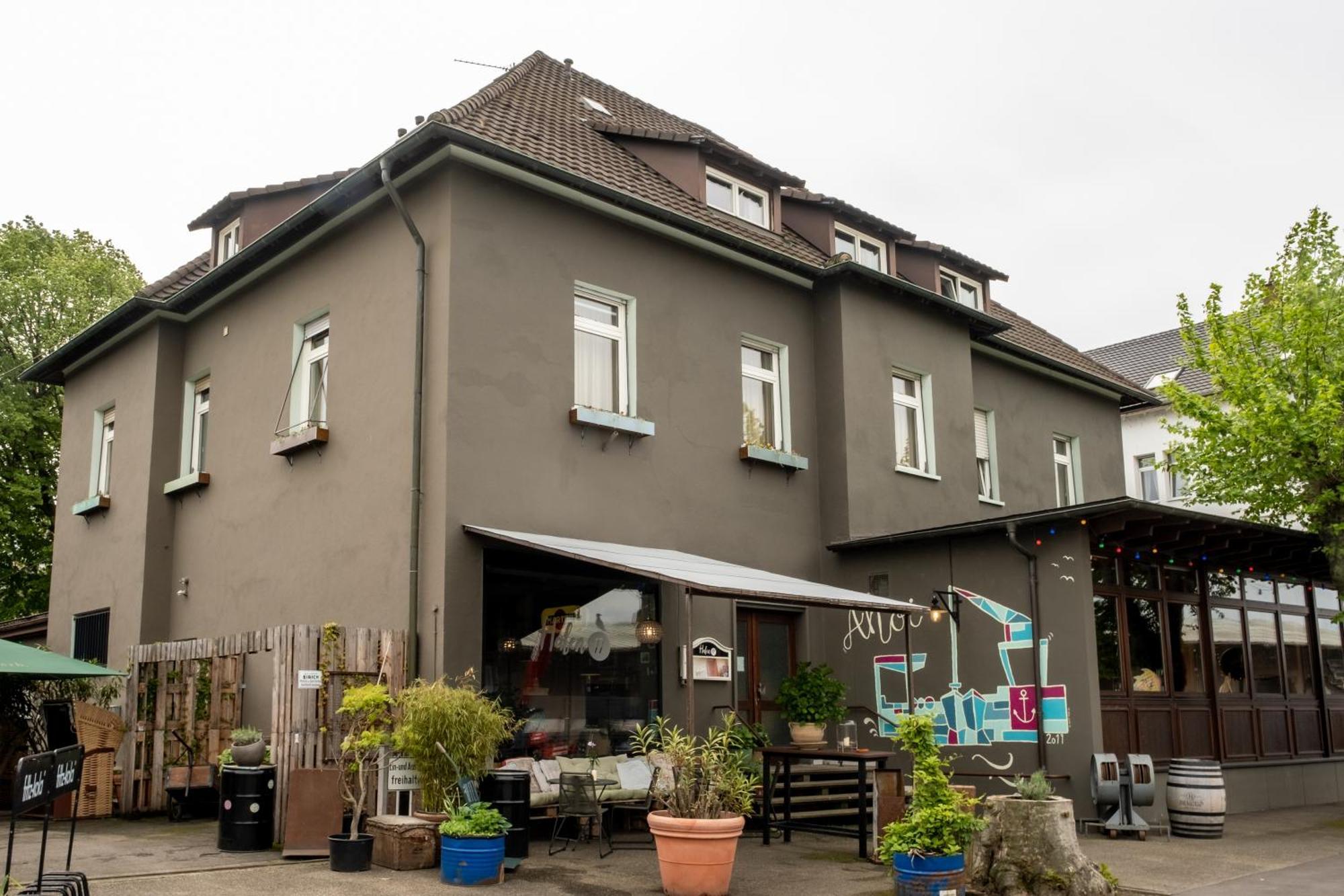 Hafen 17 Hotel Kueche Bar Kehl Bagian luar foto